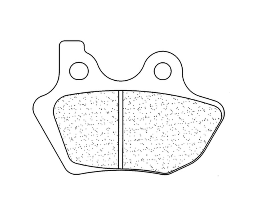 Plaquettes de frein CL BRAKES Route métal fritté - 2958RX3 - 1035072