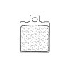 Plaquettes de frein CL BRAKES Scooter métal fritté - 3001SC - 1035077
