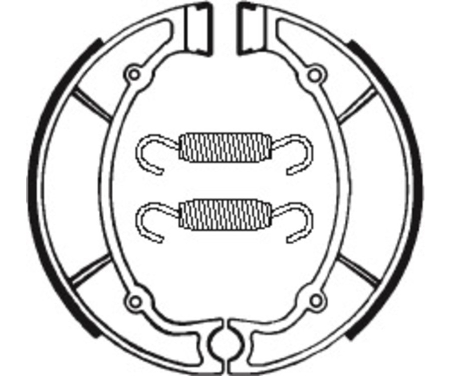 Mâchoires de frein TECNIUM Street organique - BA063 - 1022246
