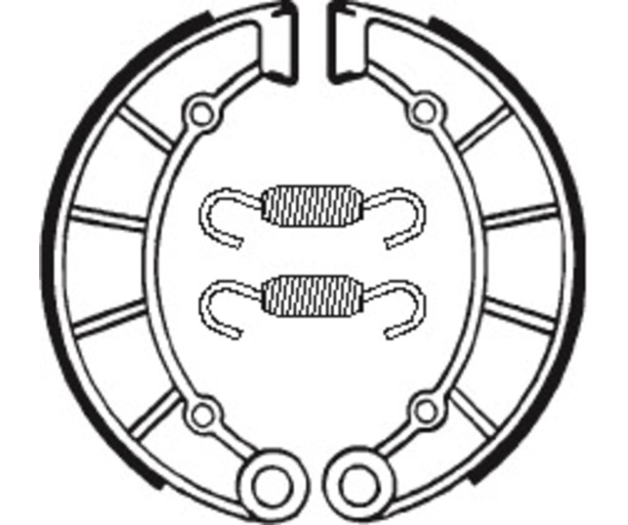 Mâchoires de frein TECNIUM Street organique - BA091 - 1022264