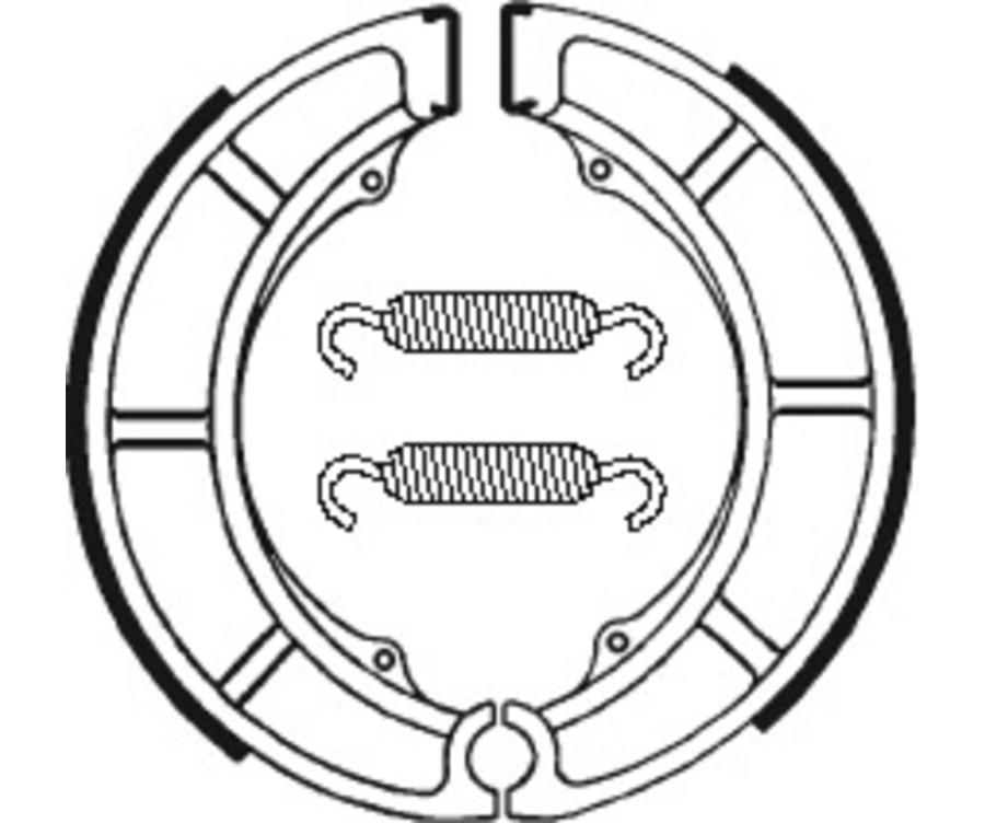 Mâchoires de frein TECNIUM Street organique - BA097 - 1022267