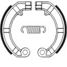 Mâchoires de frein TECNIUM Scooter organique - BA146 - 1022292