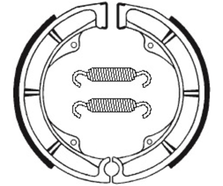 Mâchoires de frein TECNIUM Street organique - BA111 - 1022277