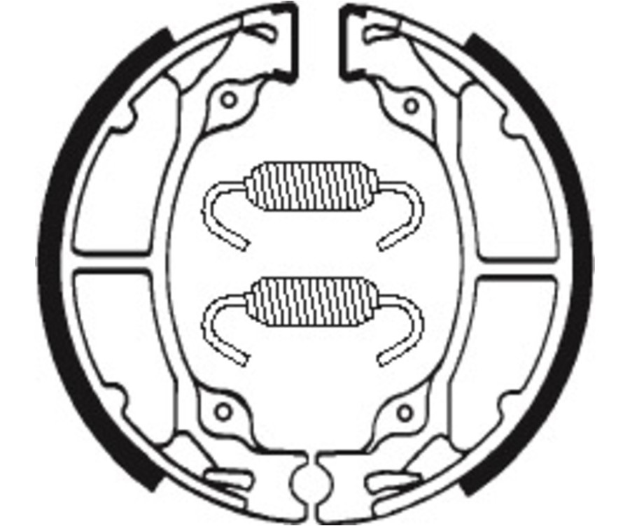 Mâchoires de frein TECNIUM Street/Off-Road organique - BA025 - 1022210