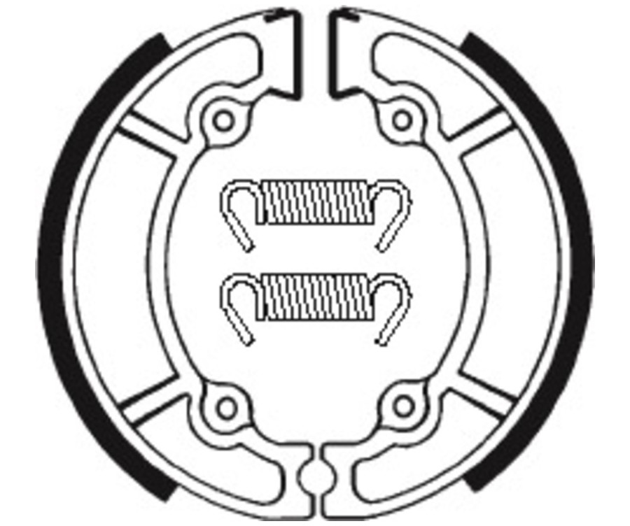 Mâchoires de frein TECNIUM Off-Road organique - BA102 - 1022271