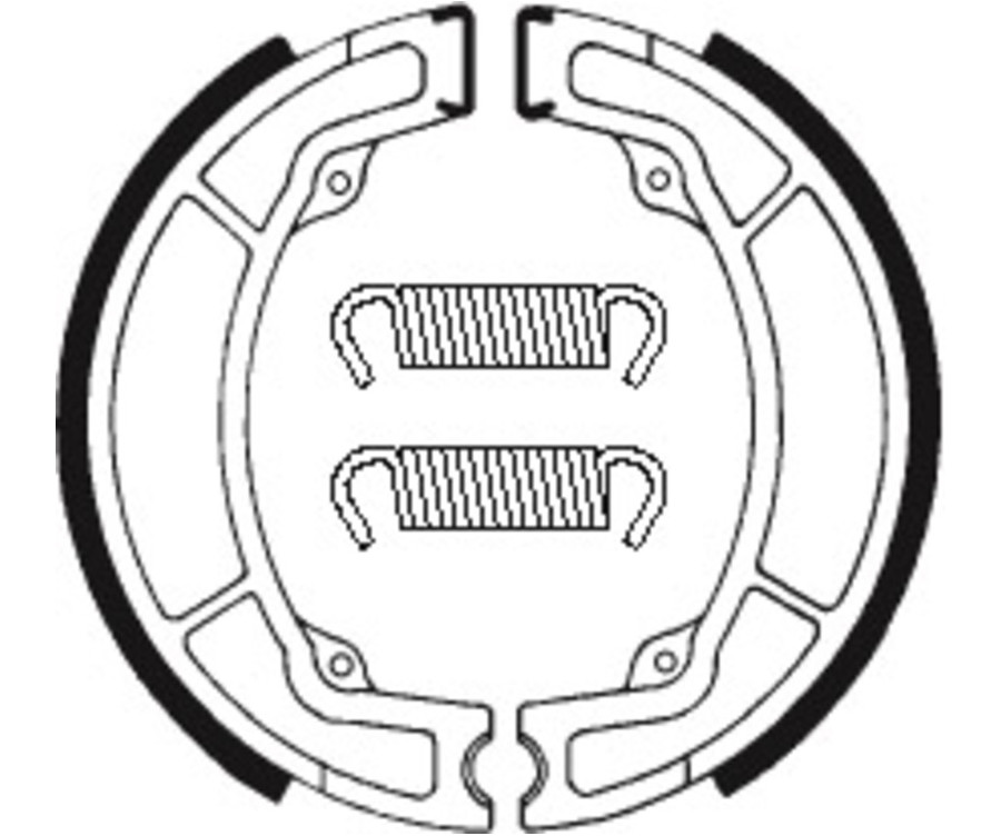 Mâchoires de frein TECNIUM Off-Road organique - BA049 - 1022234