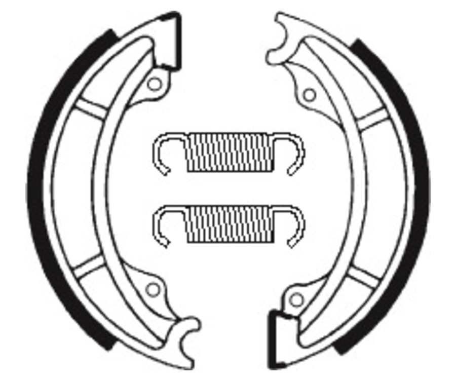 Mâchoires de frein TECNIUM Street/Off-Road organique - BA122 - 1022287