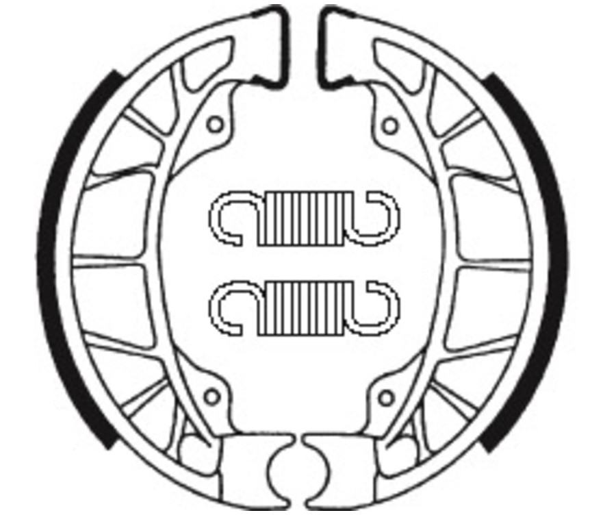 Mâchoires de frein TECNIUM Scooter organique - BA195 - 1022310