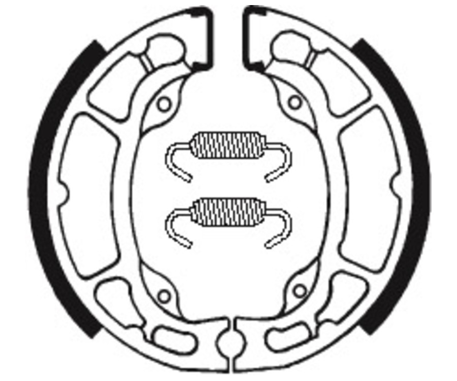 Mâchoires de frein TECNIUM Off-Road organique - BA087 - 1022262