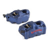 Étrier de frein avant droit BREMBO UPGRADE M50 ø30mm - bleu logo rouge - 1119026