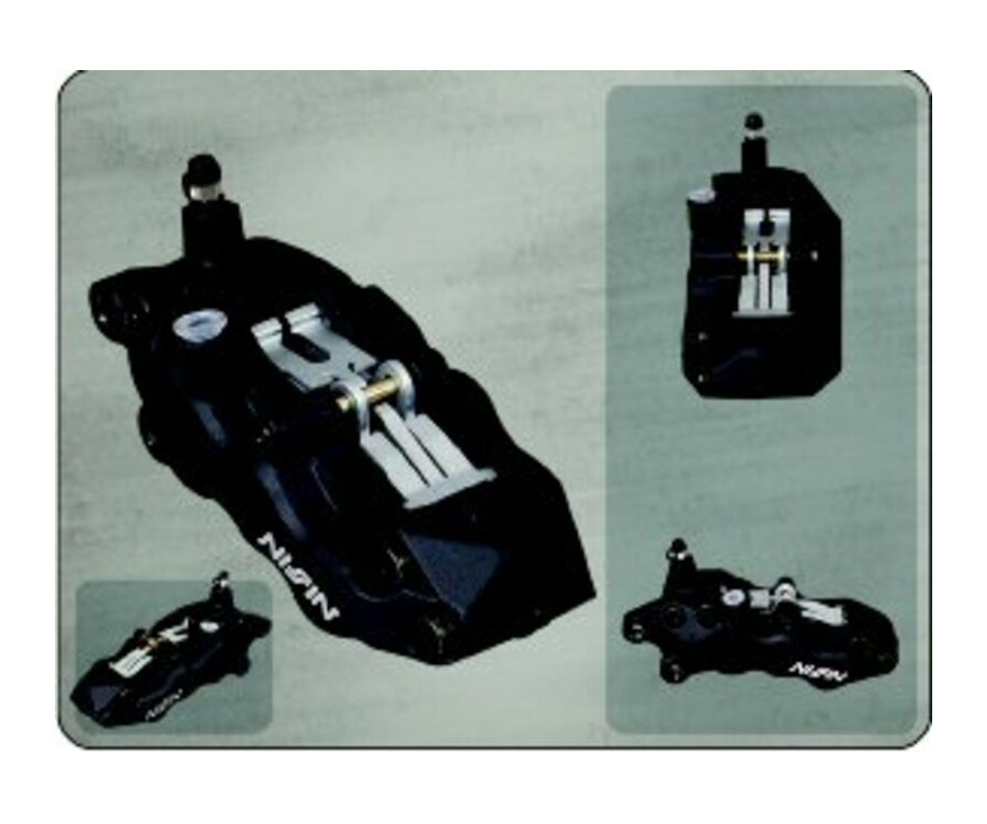 Etrier de frein 6 pistons avant gauche noir Nissin - 1036782