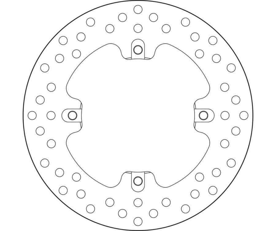 Disque de frein BREMBO Serie Oro rond fixe - 1035548