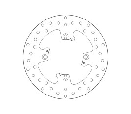 Disque de frein BREMBO Serie Oro rond fixe