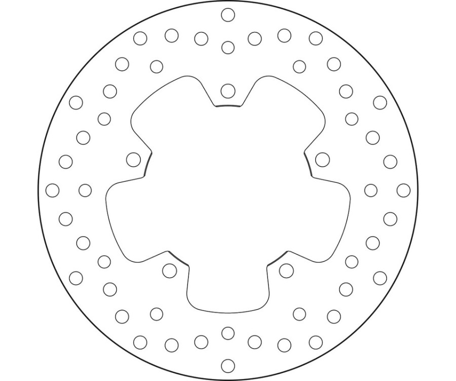 Disque de frein BREMBO Serie Oro rond fixe - 1035564