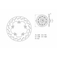 Disque de frein BREMBO Serie Oro rond fixe Disque de frein BREMBO Serie Oro rond fixe