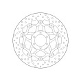 Disque de frein BREMBO Serie Oro rond flottant Disque de frein BREMBO Serie Oro rond flottant