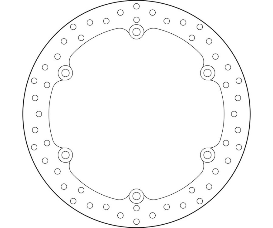 Disque de frein BREMBO Serie Oro rond fixe - 1035552