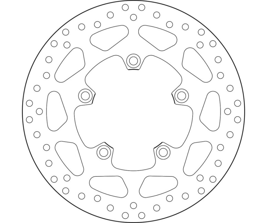 Disque de frein BREMBO Serie Oro rond fixe - 1035543