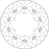 Disque de frein BREMBO Serie Oro rond flottant - 1035604