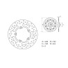 Disque de frein BREMBO Serie Oro rond fixe - 1035446