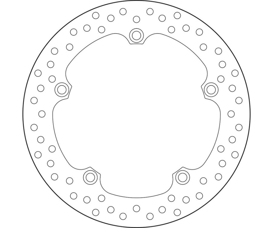 Disque de frein BREMBO Serie Oro rond fixe - 1035567