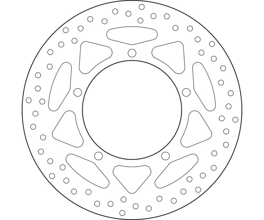 Disque de frein BREMBO Serie Oro rond fixe - 1035556