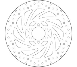 Disque de frein BREMBO Serie Oro rond fixe - 1035571