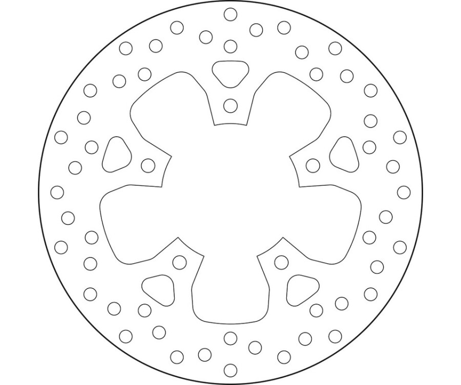 Disque de frein BREMBO Serie Oro rond fixe - 1035553