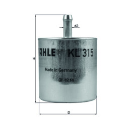 Filtre à essence JMP KL315 BMW G 650