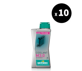Liquide de refroidissement MOTOREX Coolant M3.0 - 10x1L - 3032302