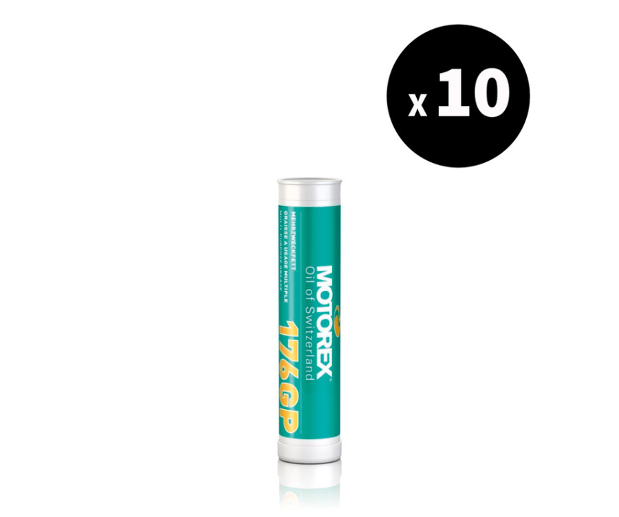 Graisse cartouche MOTOREX GP176 - 400ml x10 - 3062663