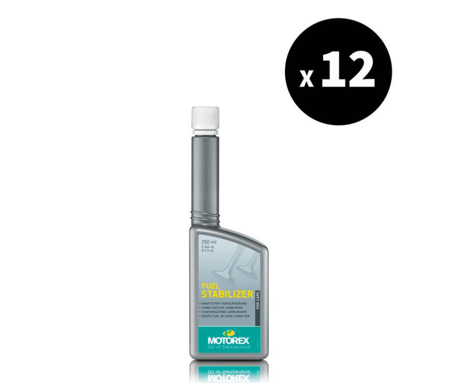 Additif carburant MOTOREX Fuel Stabilizer - 250ml x12