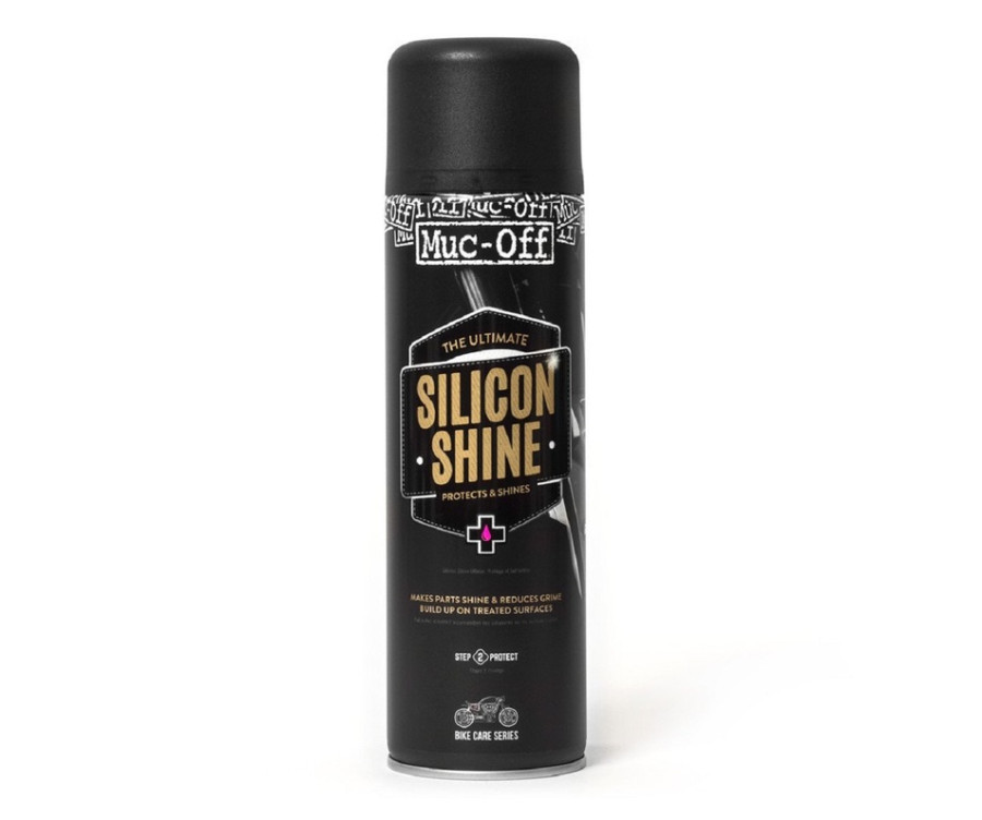 Spray de protection MUC-OFF Motorcycle Silicon Shine - spray 500ml - 1099804