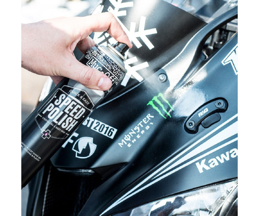 Spray Polish MUC-OFF Speed Polish - spray 400ml - 1099805