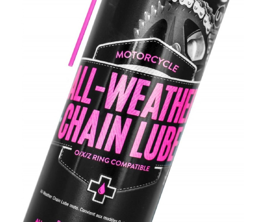 Lubrifiant chaîne MUC-OFF All Weather Chain Lube - spray 400ml X12 - 3043088