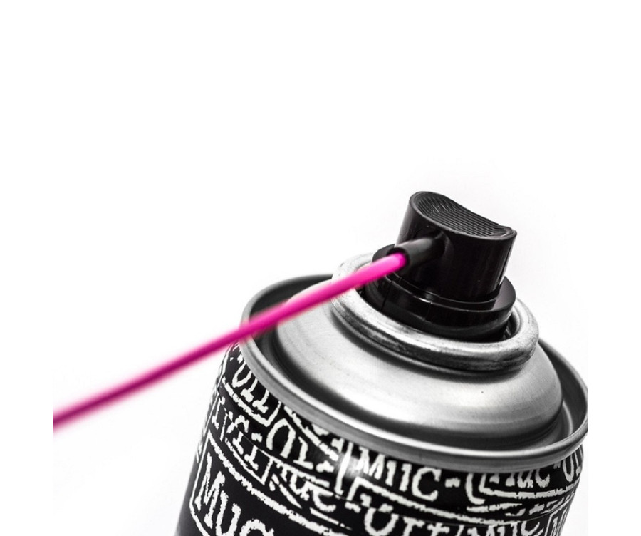 Lubrifiant chaîne MUC-OFF All Weather Chain Lube - spray 400ml X12 - 3043088