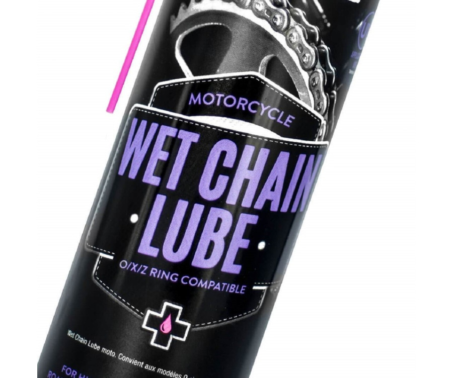 Lubrifiant chaîne MUC-OFF Wet Chain Lube - 400ml - 1099799