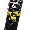 Lubrifiant chaîne MUC-OFF Dry PTFE Chain Lube - spray 400ml - 1099810