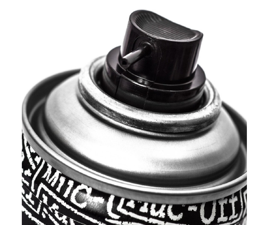 Lubrifiant chaîne MUC-OFF Dry PTFE Chain Lube - spray 400ml - 1099810