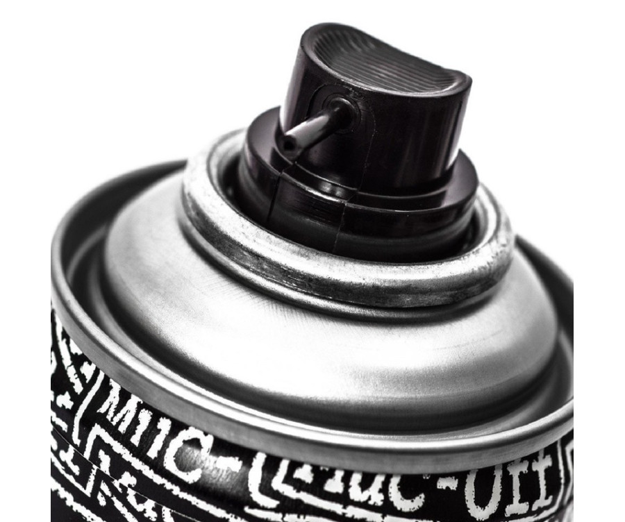 Lubrifiant chaîne MUC-OFF Dry PTFE Chain Lube - spray 400ml X12 - 3043090