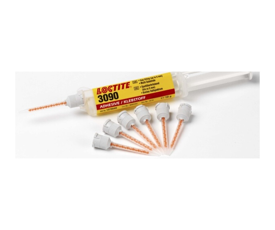 Colle cyanoacrylate bi-composant LOCTITE 3090 - seringue 10g - 1100008