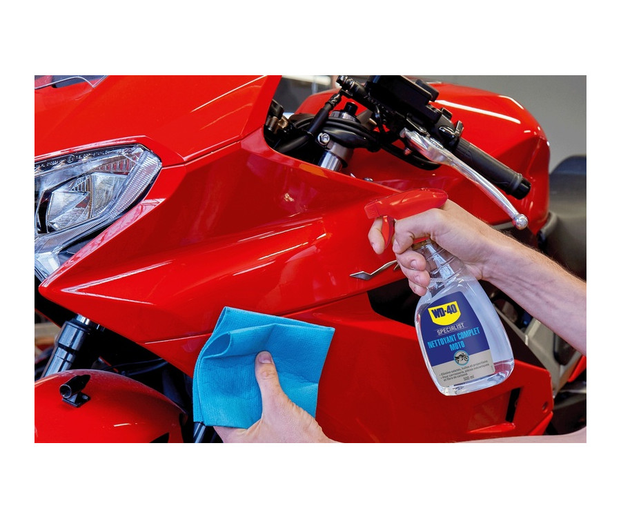 Nettoyant complet WD-40 Specialist Moto - spray 500ml - 1099837
