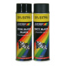 Peinture MOTIP Noir mat - Spray 500 ml - 1099740