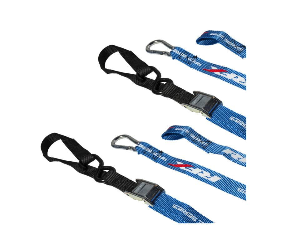 Sangles d'arrimage RFX série 1.0 Race (GB LTD) avec boucle supplémentaire et clip mousqueton - 1110916003