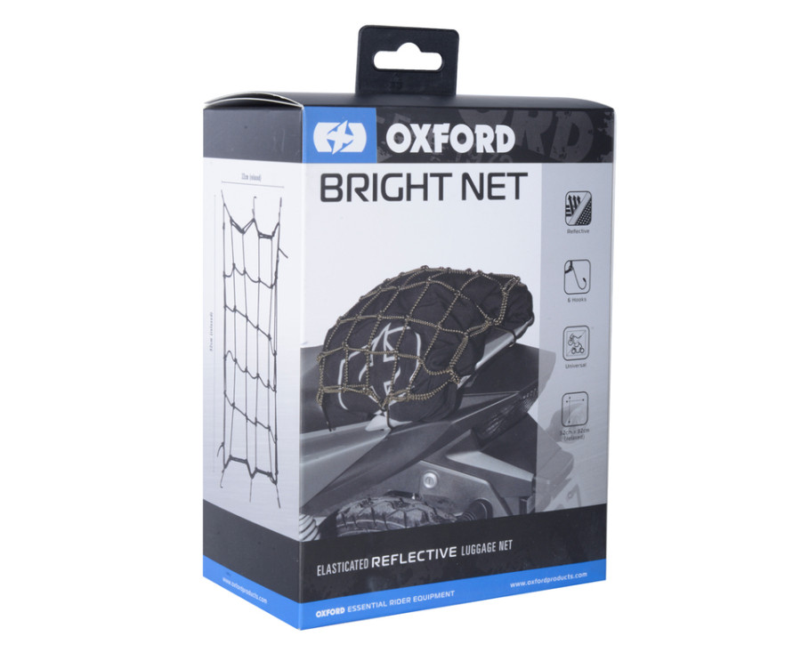 Filet réfléchissant OXFORD Cargo Net noir - 1068346