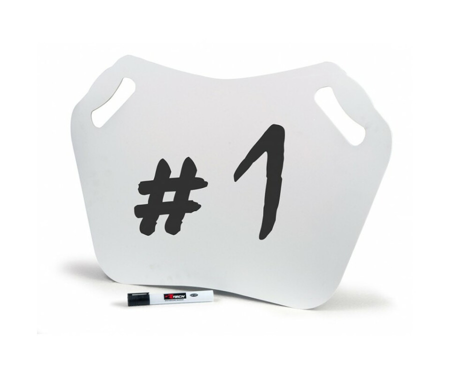Panneautage Racetech blanc - 1065232
