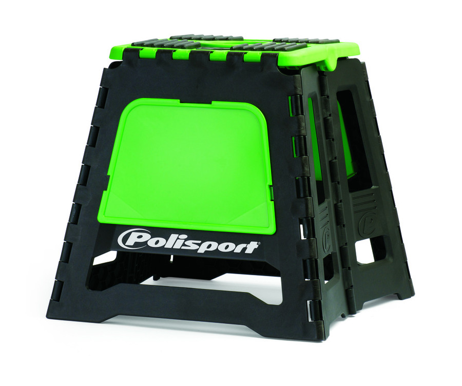 Lève-moto fixe POLISPORT repliable vert/noir - 1088169005