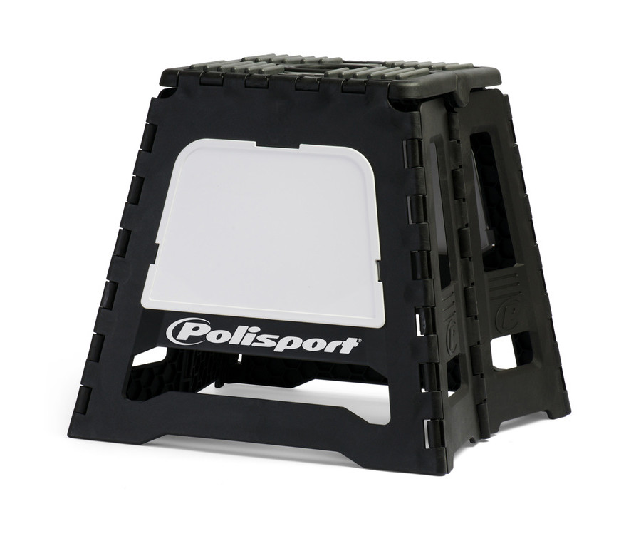 Lève-moto fixe POLISPORT repliable noir/blanc - 1088169006