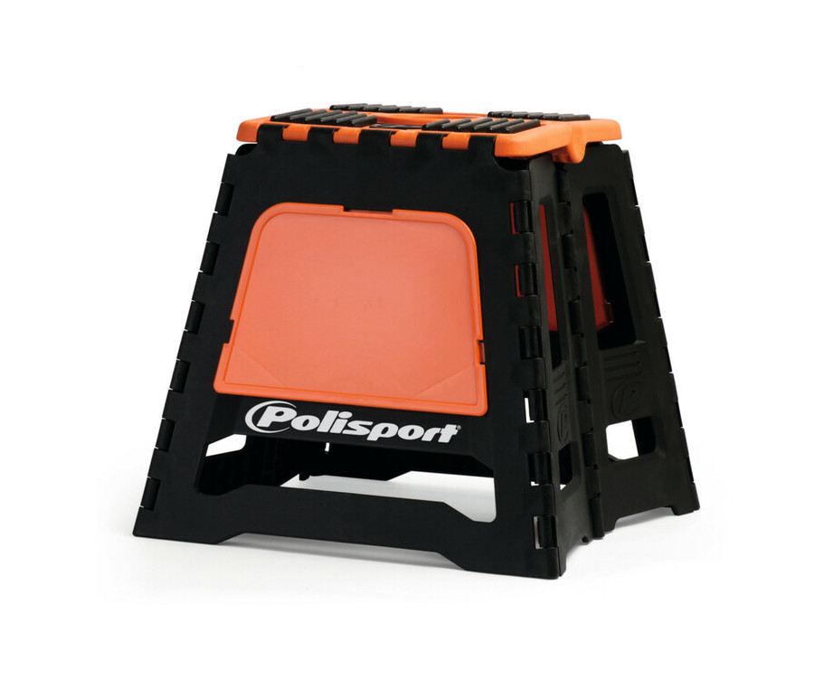 Lève-moto fixe POLISPORT repliable orange/noir - 1088169002