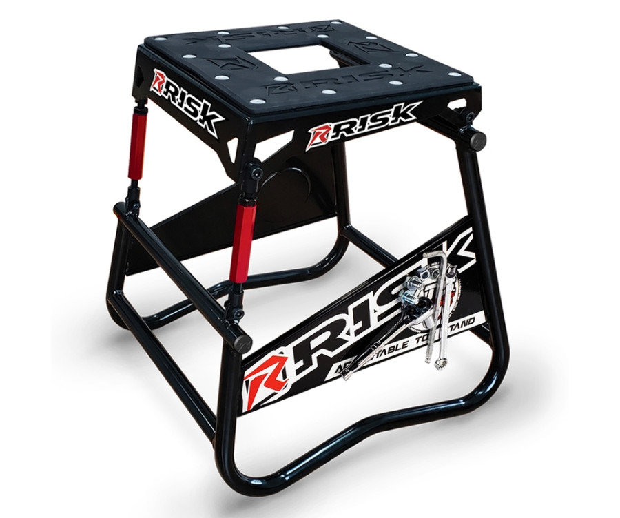 Lève moto RISK RACING A.T.S. inclinaison réglable avec plaque aimantée - 1070734